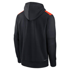 Detroit Tigers 2025 MLB Authentic Performance Therma Hoodie Navy Taass US
