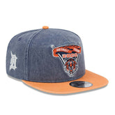 Detroit Tigers 2000 Stadium Pigment Dyed New Era Golfer Snapback MLB Cap Fashion