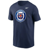 Detroit Tigers Cooperstown Logo Nike MLB T-Shirt Navy Fashion