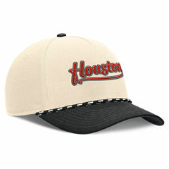 Houston Astros Cooperstown Rise Adjustable MLB Cap Natural Lifestyle