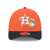 Houston Astros 2026 MLB Spring Training 39THIRTY M-Crown Flex Cap Orange Taass for sale