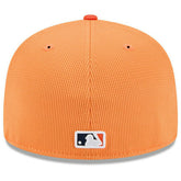 Houston Astros 2025 MLB Spring Training 59FIFTY Fitted Cap Orange Taass for sale