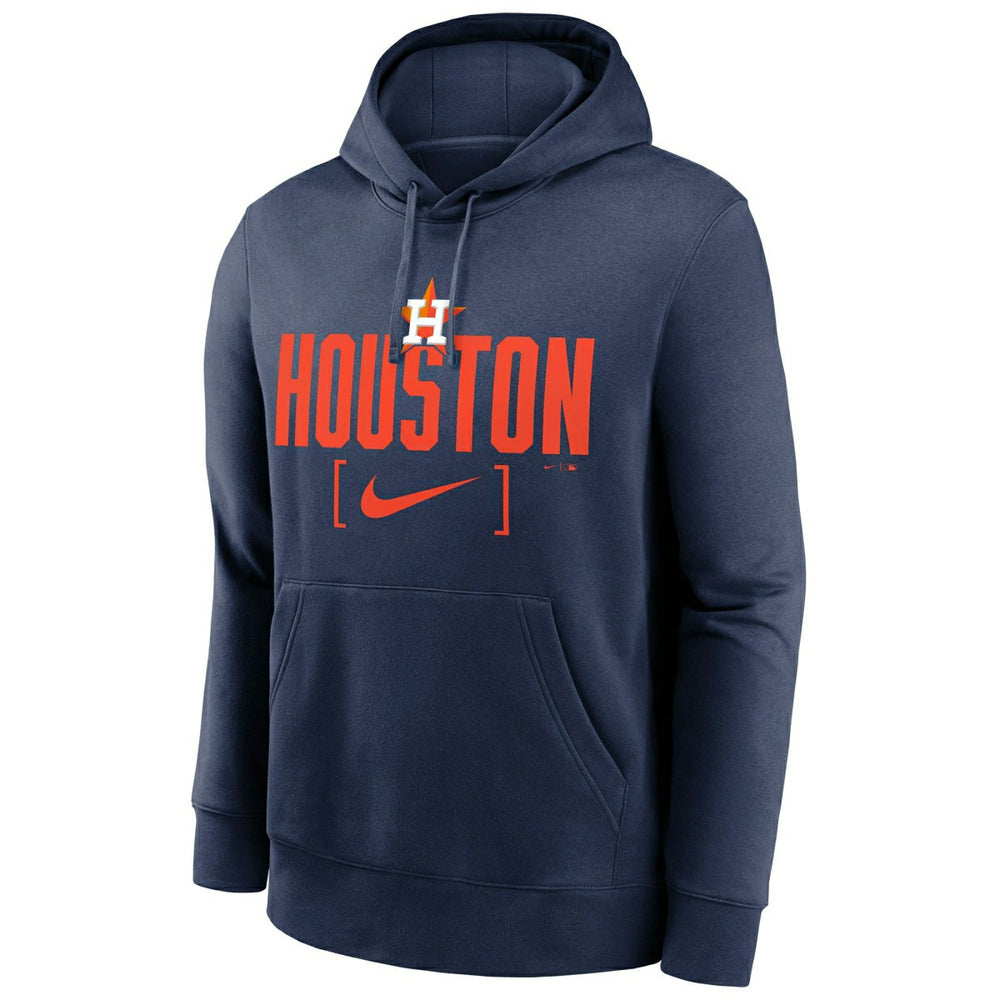 Houston Astros Nike Club Slack MLB Hoodie Navy Lifestyle