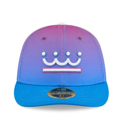 Kansas City Royals MLB Authentic City Connect Low Profile 59FIFTY Fitted Cap Purple Lifestyle
