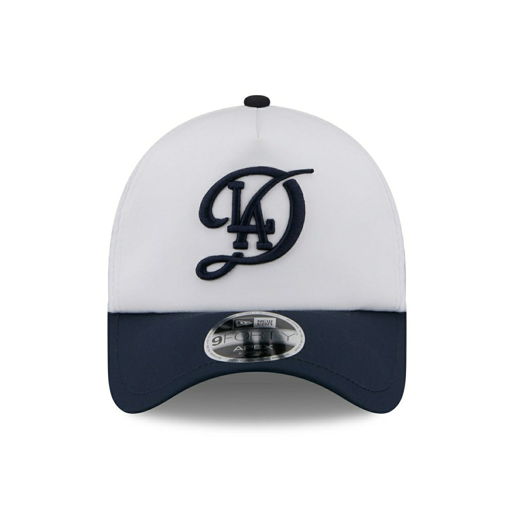 Los Angeles Dodgers 2026 MLB City Connect 9FORTY APEX Trucker Cap White Classic