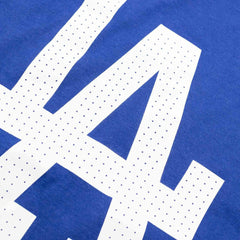 Los Angeles Dodgers Nike Fuse Logo MLB T-Shirt Blue Taass for sale