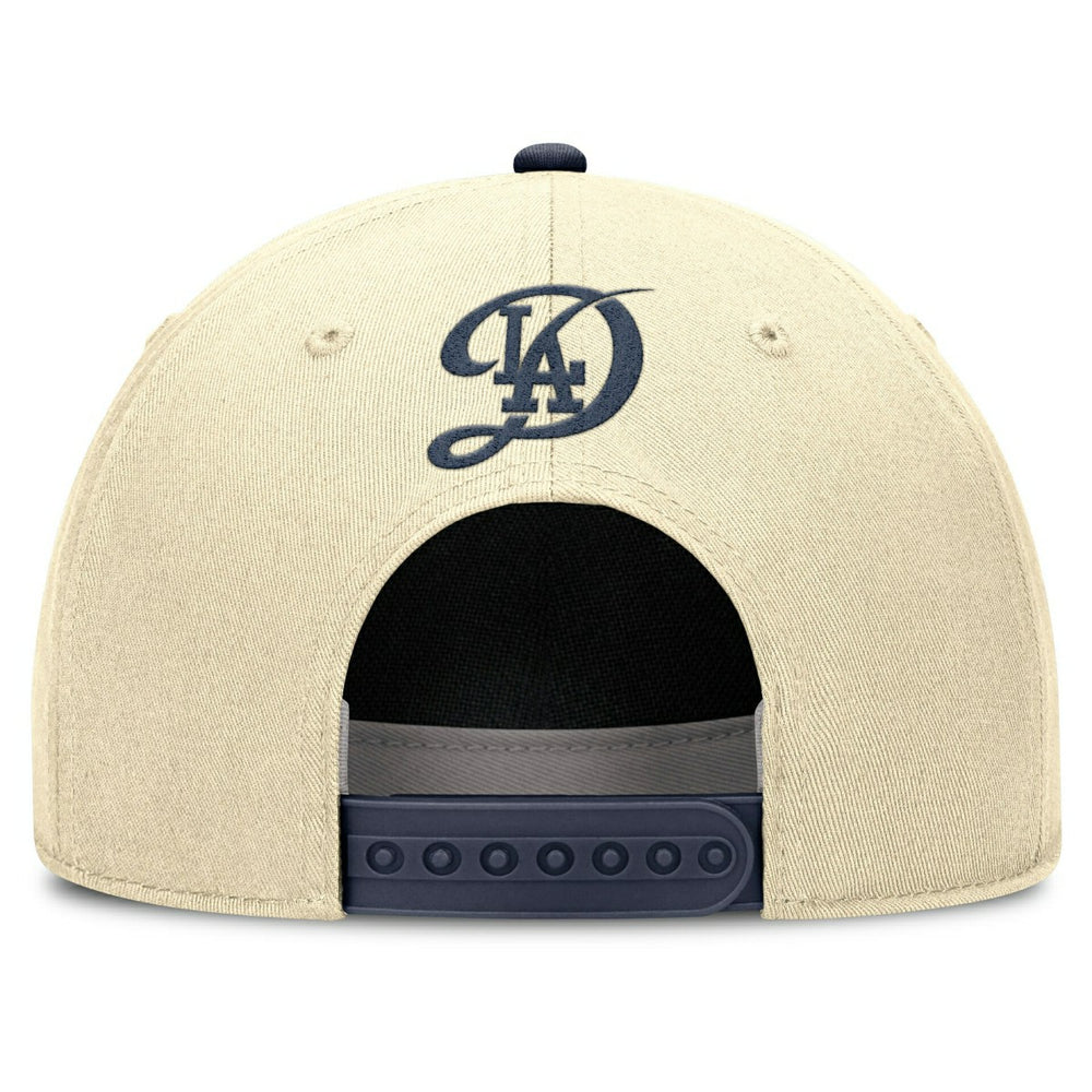 Los Angles Dodgers City Connect Rise Adjustable MLB Cap Creme Fashion