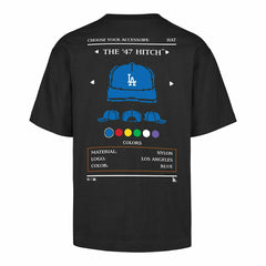 Los Angeles Dodgers 8-Bit Hero Foundation MLB T-Shirt Black Taass sale
