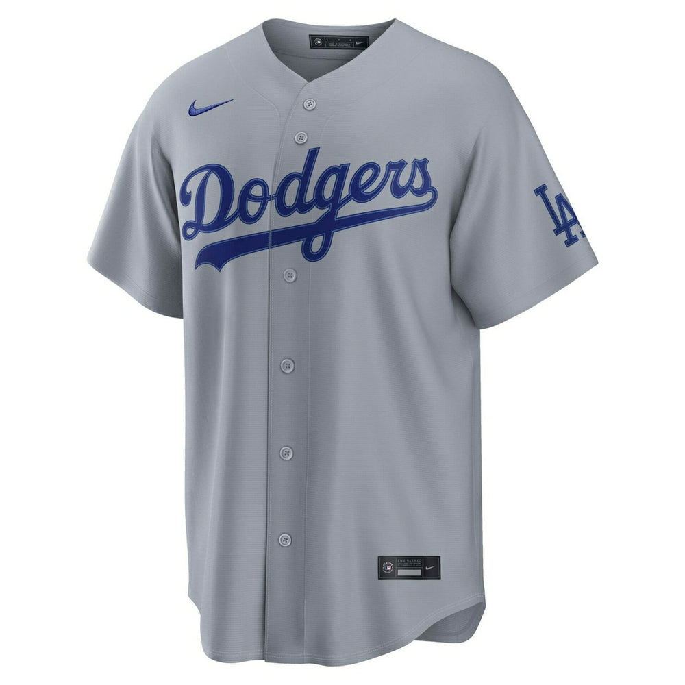 Los Angeles Dodgers Stadium Road MLB Jersey Gray Classic
