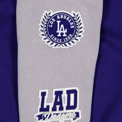 Los Angeles Dodgers Full Snap Patch Jacket Blue/Gray Taass for sale