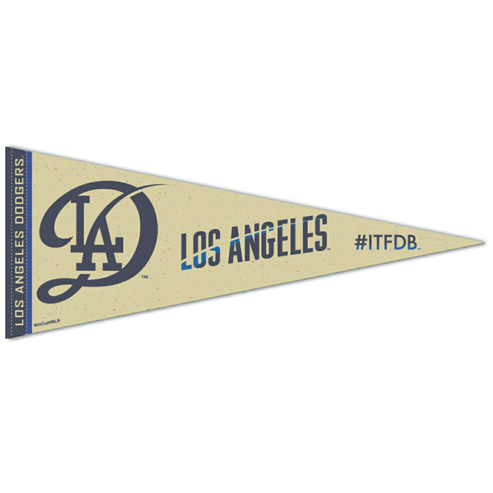 Los Angeles Dodgers City Connect Premium MLB Pennant Classic