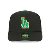 Los Angeles Dodgers 2026 St. Patrick's Day 9SEVENTY Stretch-Snap MLB Cap Black Taass US