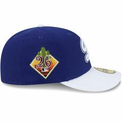 Los Angeles Dodgers 2026 MLB Authentic Spring Training 59FIFTY Pre-Curved Cap Blue Lifestyle