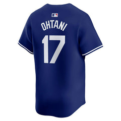 Shohei Ohtani #17 Los Angeles Dodgers Nike Limited MLB Jersey Blue Classic