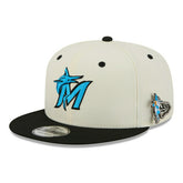 Miami Marlins Mascot Pin 9FIFTY Snapback Cap Classic