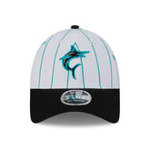 Miami Marlins 2025 MLB Batting Practice Stretch-Snap 9FORTY Adjustable Cap Taass for sale