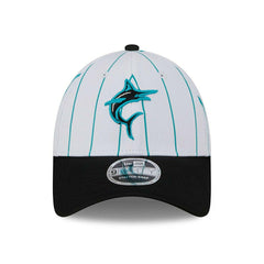 Miami Marlins 2025 MLB Batting Practice Stretch-Snap 9FORTY Adjustable Cap Taass for sale