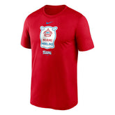 Miami Marlins City Connect Nike Legend MLB T-Shirt Red Taass US