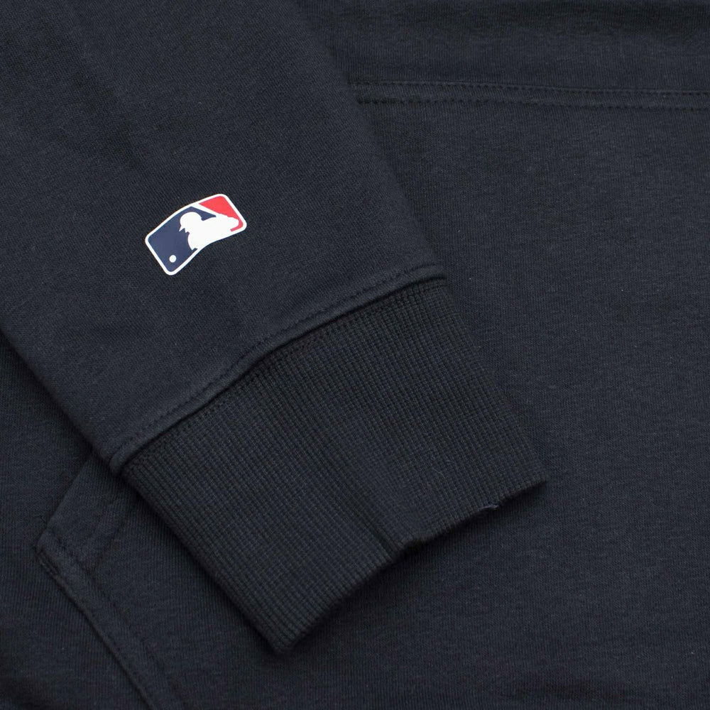 Miami Marlins Crest Logo Fanatics MLB Hoodie Black Taass for sale