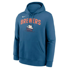 Milwaukee Brewers City Connect Club MLB Hoodie Blue Taass US