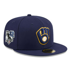 Milwaukee Brewers 2026 Jackie Robinson Day 59FIFTY Fitted Cap Navy Taass for sale