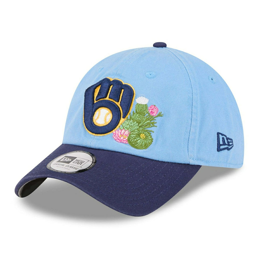 Milwaukee Brewers 2026 MLB Spring Training Casual Classic Adjustable Cap Blue Taass US