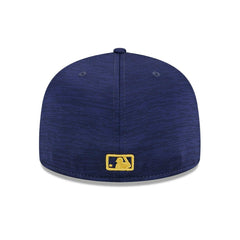 Milwaukee Brewers 2024 MLB Clubhouse New Era 59FIFTY Fitted Cap Navy Fashion