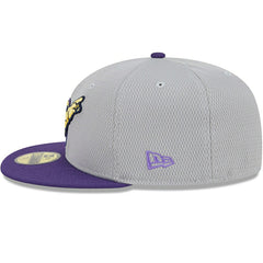 Fort Myers Mighty Mussels MiLB Batting Practice Authentic 59FIFTY Fitted Cap Gray Classic