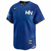 Minnesota Twins City Connect Nike Limited MLB Jersey Blue Lifestyle