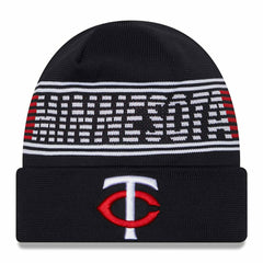 Minnesota Twins Authentic 2024 MLB Clubhouse New Era Beanie Knit Taass US