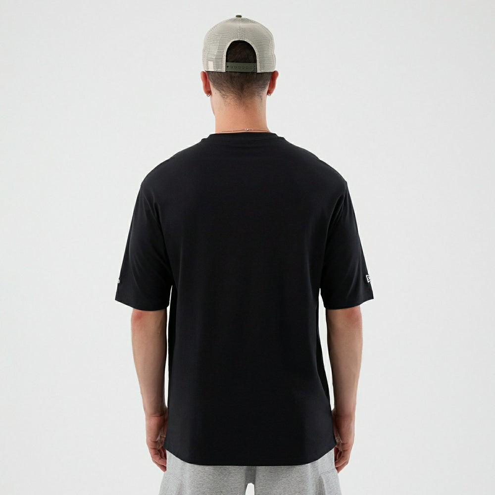 New York Mets Icon Graphic MLB T-Shirt Black Fashion