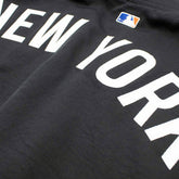New York Mets 2026 MLB Authentic Dugout Bomber Jacket Black Lifestyle