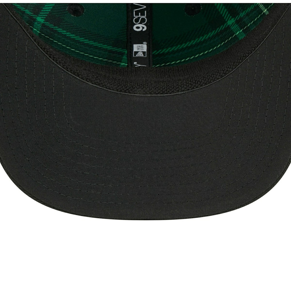 New York Mets 2026 St. Patrick's Day 9SEVENTY Stretch-Snap MLB Cap Black Classic