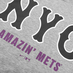 New York Mets City Connect Nike French Terry Club Hoodie Gray Taass sale