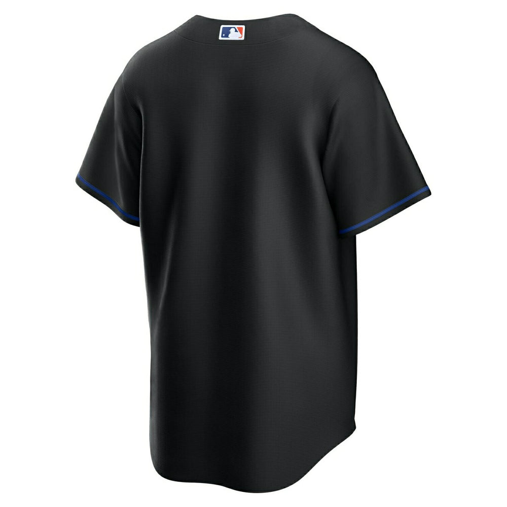 New York Mets Nike Replica MLB Alternate Jersey Black Classic