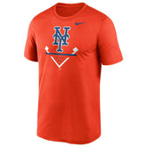New York Mets Icon Nike Legend MLB T-Shirt Orange Classic