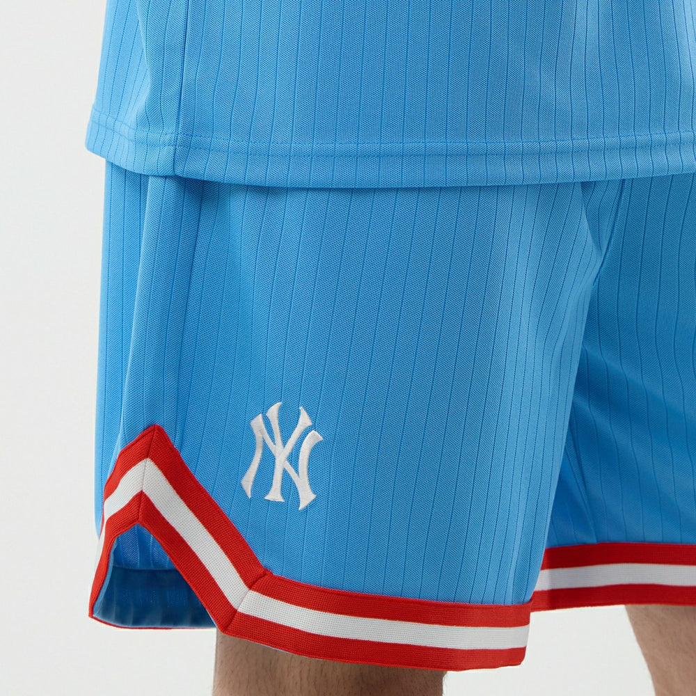 New York Yankees MLB Team Arch Oversized MLB Shorts Blue Lifestyle