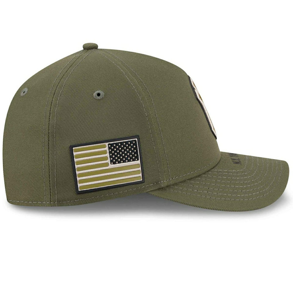 New York Yankees 2026 MLB Armed Forces 9FORTY M-Crown A-Frame Adjustable Cap Olive Taass US