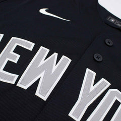 New York Yankees Replica Alternate MLB Jersey Navy Taass US