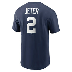 Derek Jeter #2 New York Yankees Cooperstown MLB T-Shirt Navy Classic
