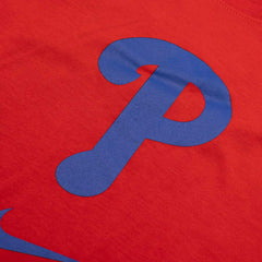 Philadelphia Phillies Early Work 2025 MLB Authentic Nike Tri-Blend T-Shirt Red Taass US