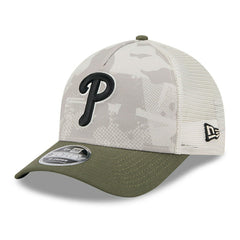 Philadelphia Phillies 2025 MLB Armed Forces 9FORTY M-Crown A-Frame Snapback Cap Fashion