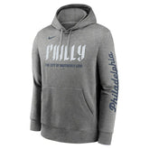 Philadelphia Phillies City Connect Nike French Terry Club Hoodie Gray Taass US