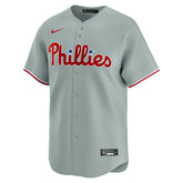 Bryce Harper #3 Philadelphia Phillies Nike Limited MLB Jersey Grey Taass sale