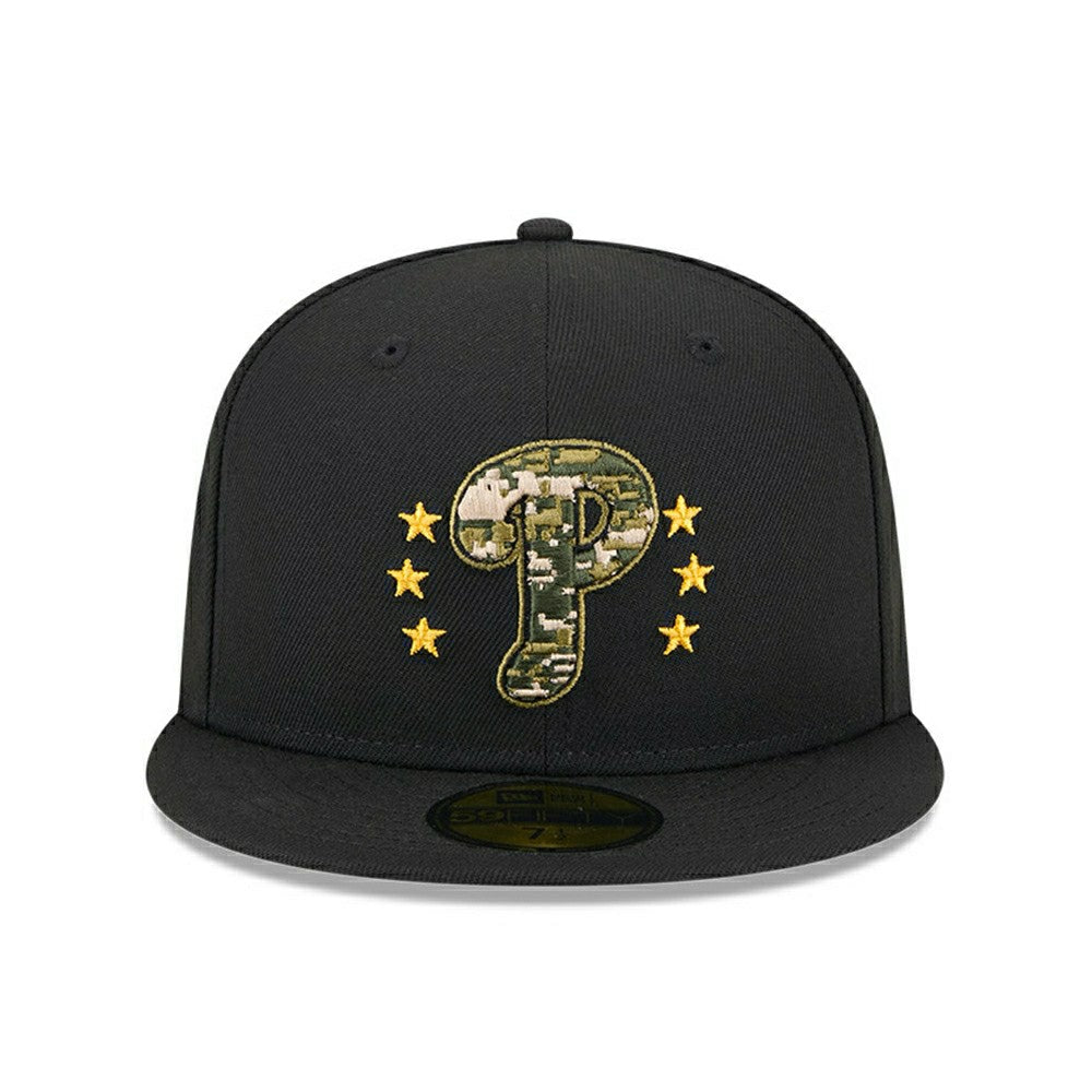 Philadelphia Phillies 2024 MLB Authentic Armed Forces New Era 59FIFTY Fitted Cap Taass sale