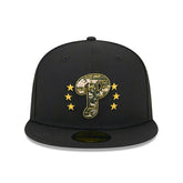 Philadelphia Phillies 2024 MLB Authentic Armed Forces New Era 59FIFTY Fitted Cap Taass sale