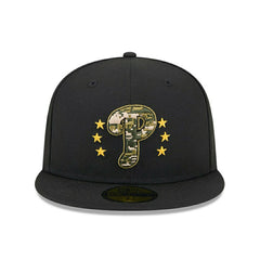 Philadelphia Phillies 2024 MLB Authentic Armed Forces New Era 59FIFTY Fitted Cap Taass sale