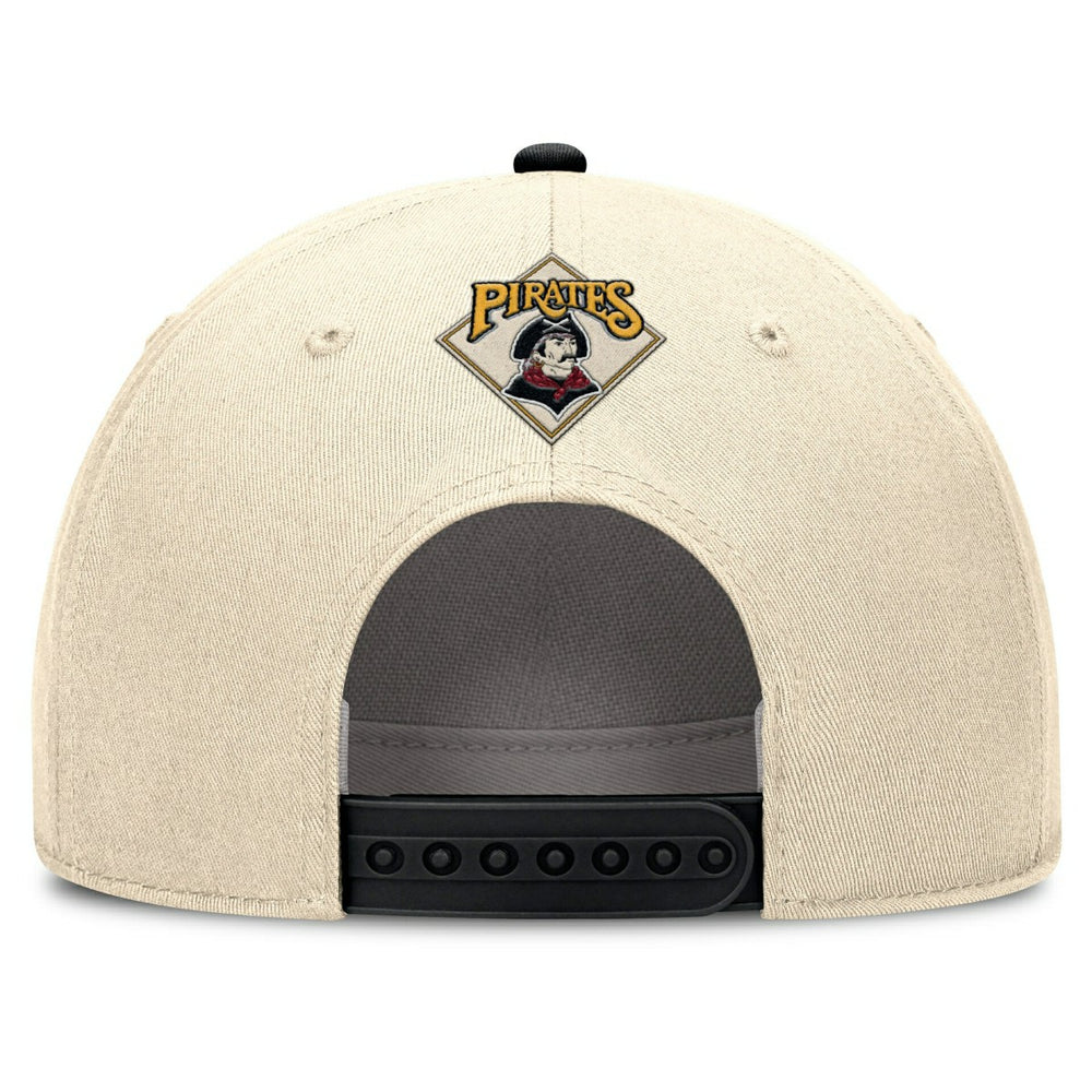 Pittsburgh Pirates Cooperstown Rise Adjustable MLB Cap Natural Taass for sale
