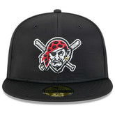 Pittsburgh Pirates 2025 MLB Spring Training 59FIFTY Fitted Cap Black Fashion