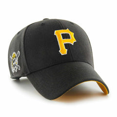 Pittsburgh Pirates Sure Shot '47 MVP Snapback MLB Cap Black Fashion